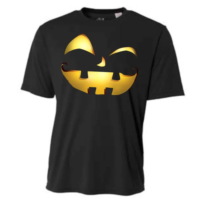 Silly Cool Jack O Lantern Face Cooling Performance Crew T-Shirt