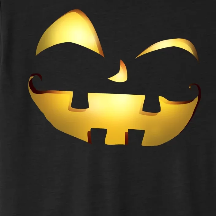 Silly Cool Jack O Lantern Face ChromaSoft Performance T-Shirt