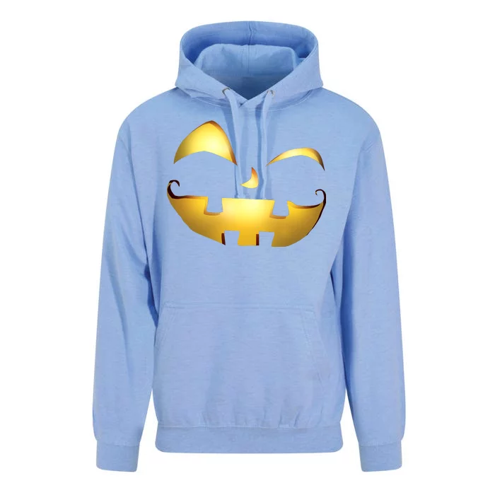 Silly Cool Jack O Lantern Face Unisex Surf Hoodie