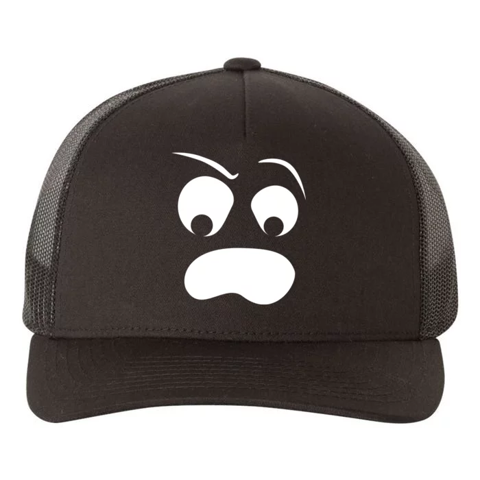 Silly Ghost Face Yupoong Adult 5-Panel Trucker Hat