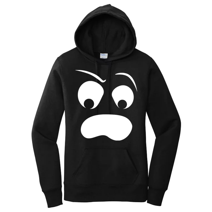 Silly Ghost Face Women's Pullover Hoodie