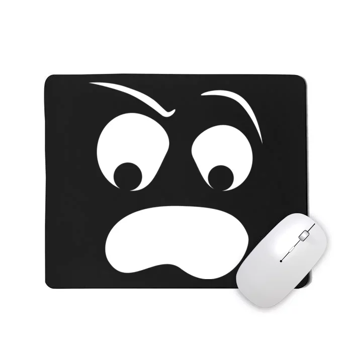 Silly Ghost Face Mousepad