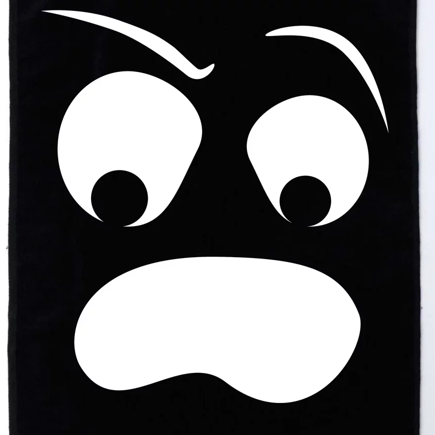 Silly Ghost Face Platinum Collection Golf Towel