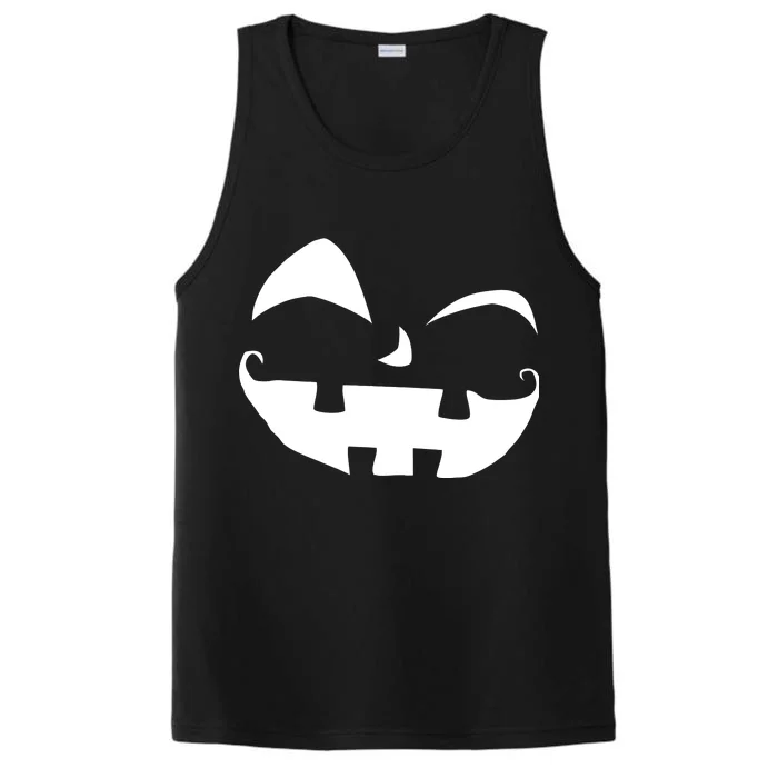 Silly Jack O' Lantern Face Performance Tank