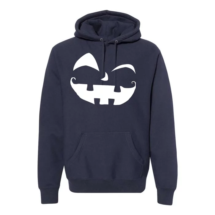 Silly Jack O' Lantern Face Premium Hoodie