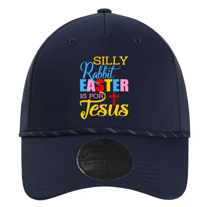 Silly Rabbit Easter is For Jesus Colorful Cross Performance The Dyno Cap