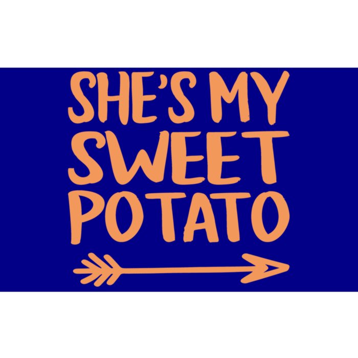 She Is My Sweet Potato I Yam Couples Thanksgiving Fall Gift Bumper Sticker