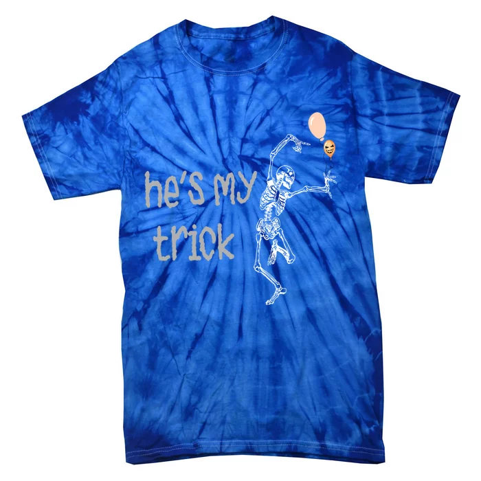 She Is My Treat He Is My Treat Couples Matching Halloween Gift Tie-Dye T-Shirt