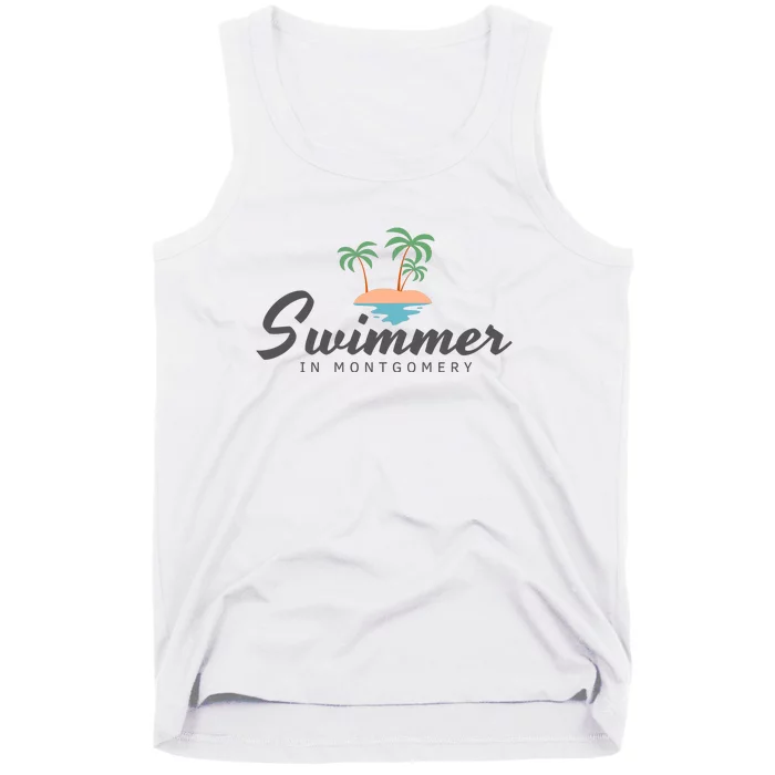 Swimmer In Montgomery Riverboat Brawl Tank Top