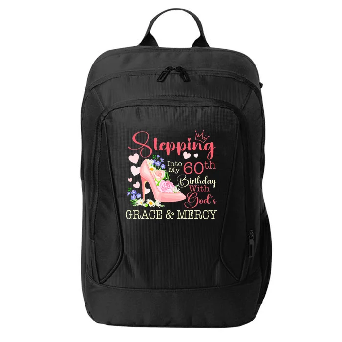 Stepping into My 60th Birthday with God's Grace & Mercy 1963 City Backpack