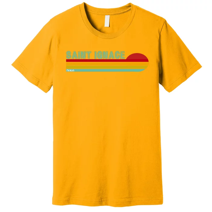 Saint Ignace Michigan Premium T-Shirt