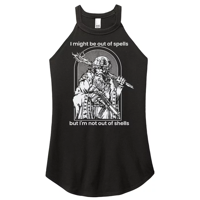 Samwise7rpg I Might Be Out Of Spells But IM Not Out Of Shells Women’s Perfect Tri Rocker Tank