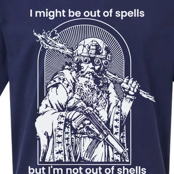 Samwise7rpg I Might Be Out Of Spells But IM Not Out Of Shells Sueded Cloud Jersey T-Shirt