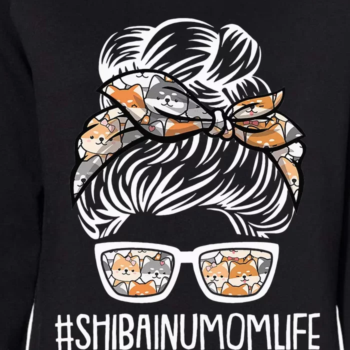 Shiba Inu Mom Life Mothers Day Cute Dog Puppy Pet Owner Mama Womens California Wash Sweatshirt