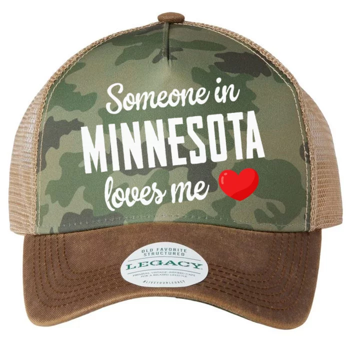 Someone In Minnesota Loves Me Legacy Tie Dye Trucker Hat