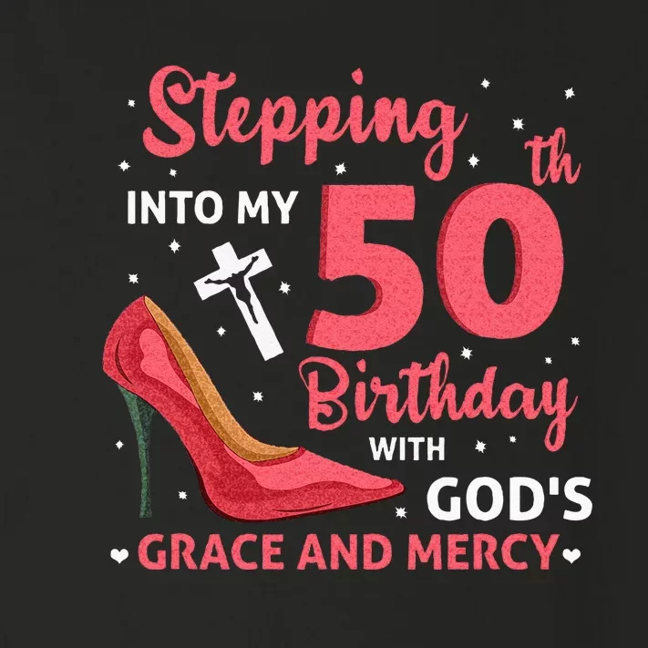 Stepping Into My 75th Birthday With Gods Grace & Mercy Toddler Long Sleeve Shirt