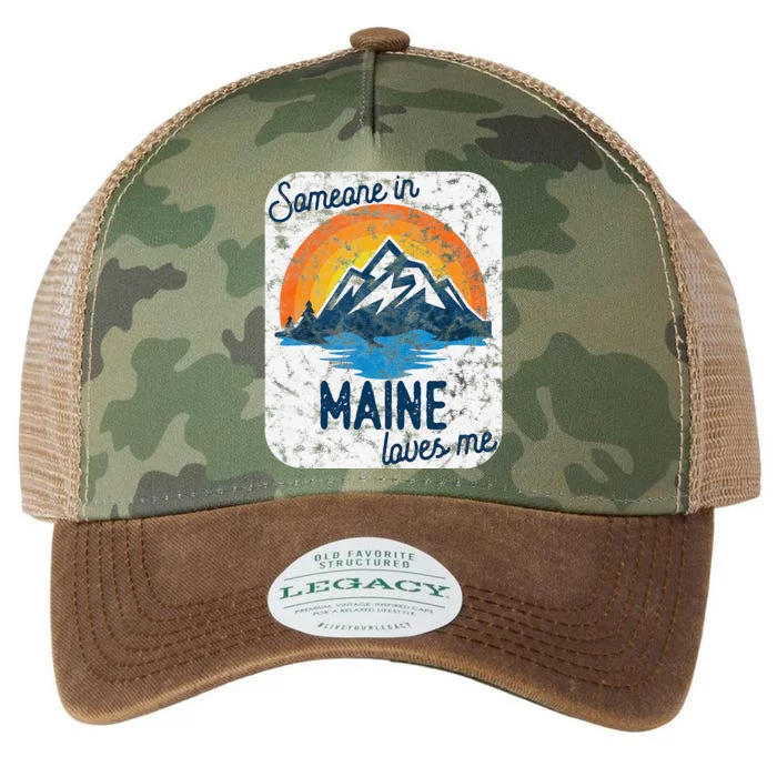 Someone In Maine Loves Me Legacy Tie Dye Trucker Hat