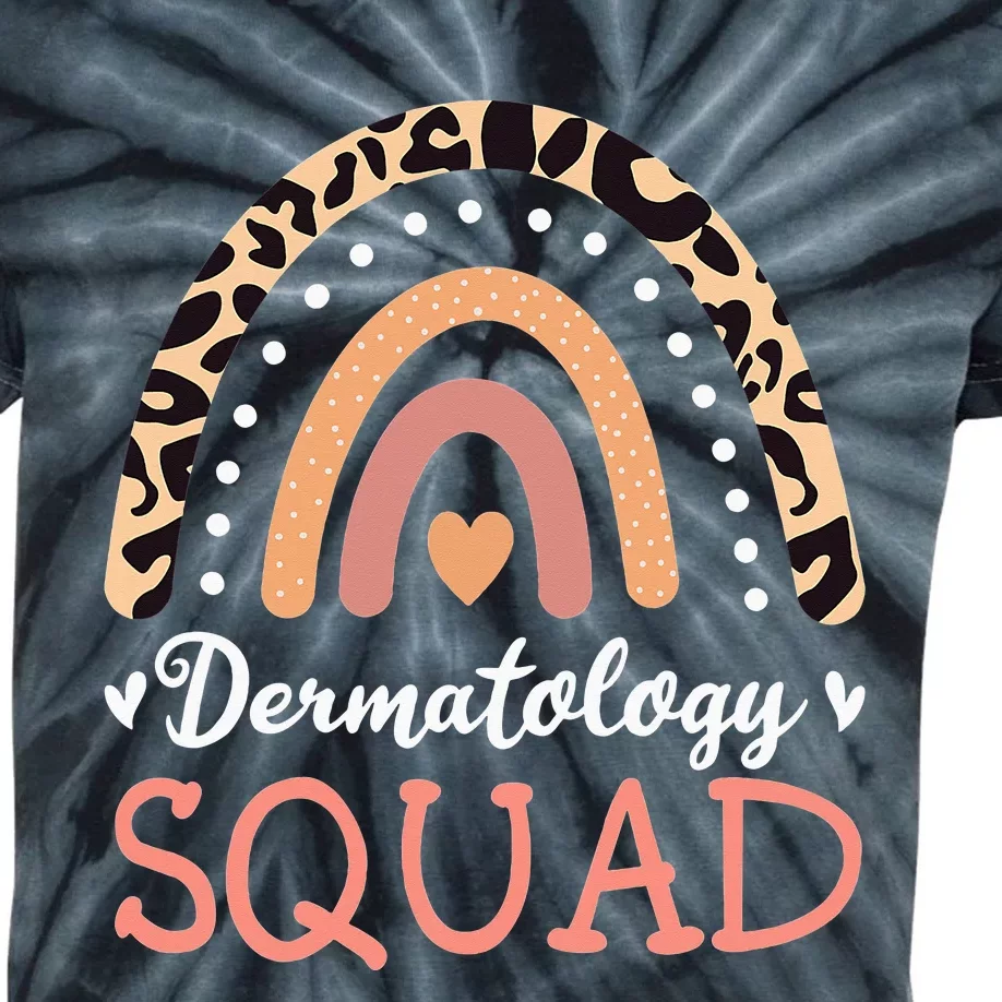 SPF Is My BFF Dermatology Dermatologist Sunscreen Skincare Kids Tie-Dye T-Shirt