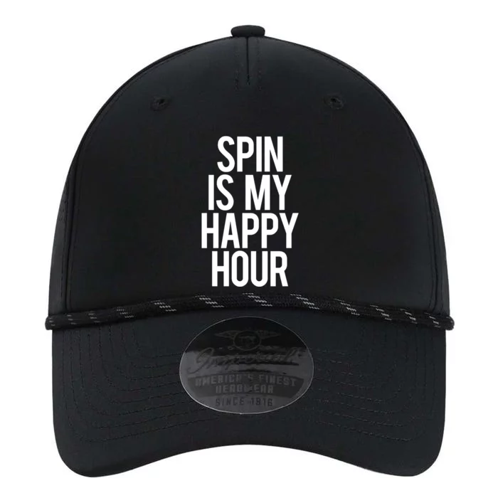 Spin Is My Happy Hour Funny Gym Saying Workout Spinning Gift Cute Gift Performance The Dyno Cap