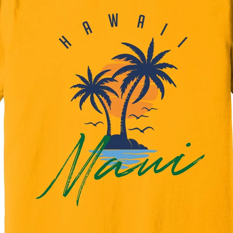 Summer In Maui Hawaii Premium T-Shirt