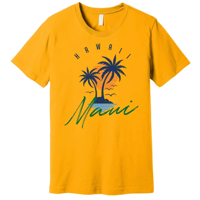 Summer In Maui Hawaii Premium T-Shirt