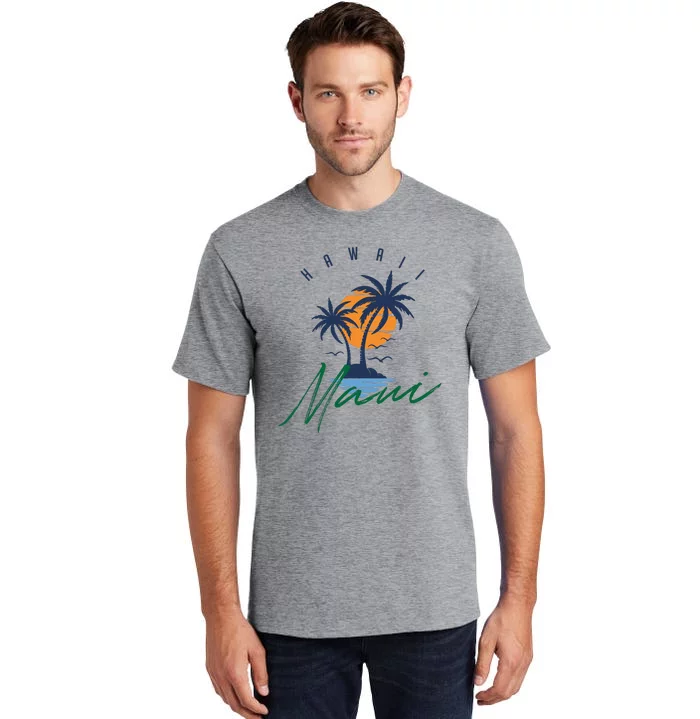 Summer In Maui Hawaii Tall T-Shirt