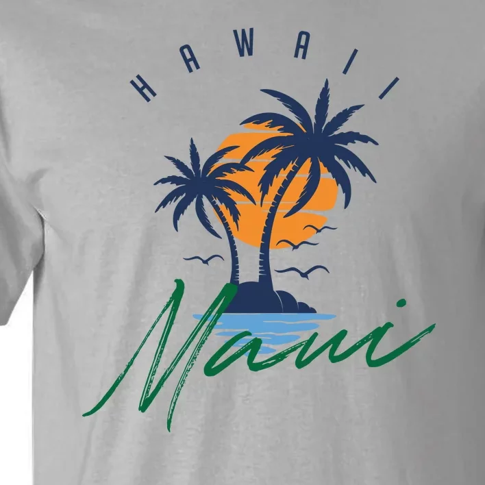 Summer In Maui Hawaii Tall T-Shirt