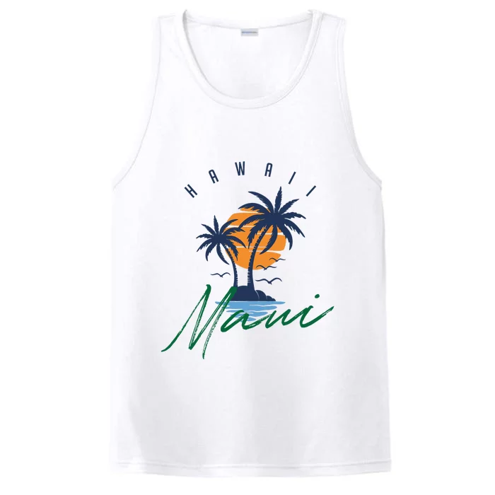 Summer In Maui Hawaii Performance Tank