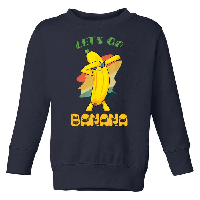 Summer In My Banana Era Funny Banana Lover Fruit Toddler Sweatshirt