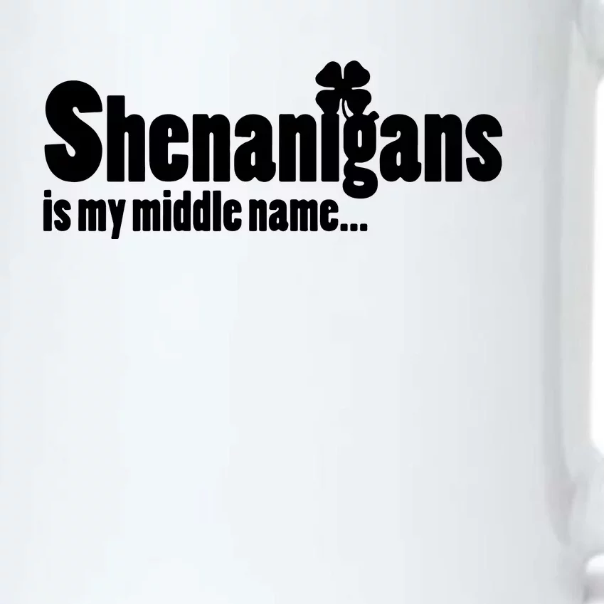 Shenanigans Is My Middle Name Black Color Changing Mug