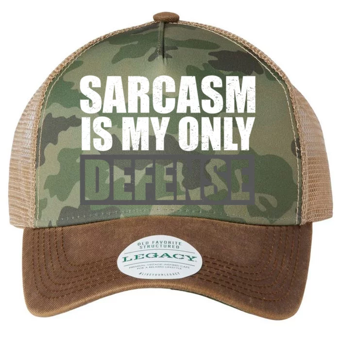 Sarcasm Is My Only Defense Legacy Tie Dye Trucker Hat