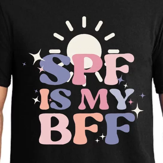 Spf Is My Bff Sunscreen Skincare Esthetician Pajama Set