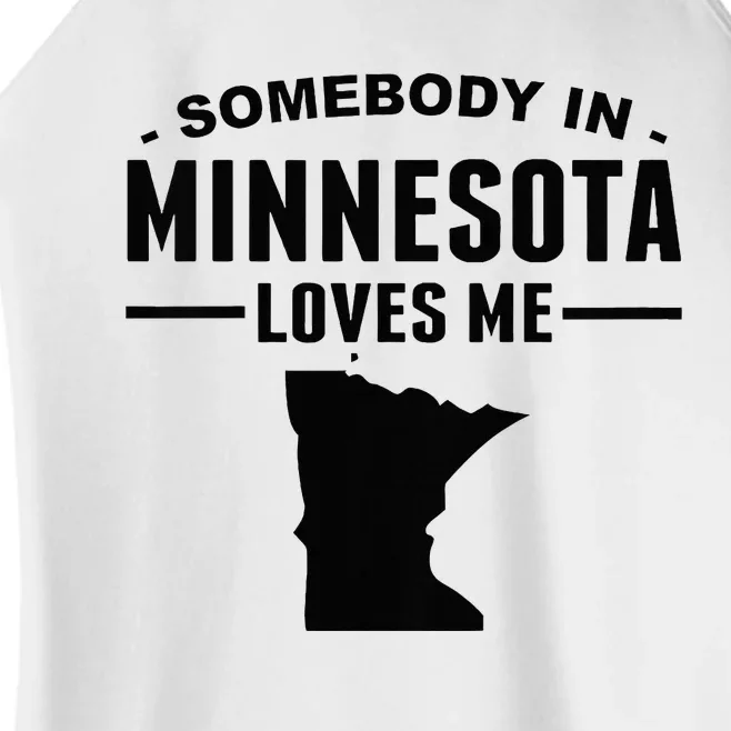 Somebody In Minnesota Loves Women’s Perfect Tri Rocker Tank