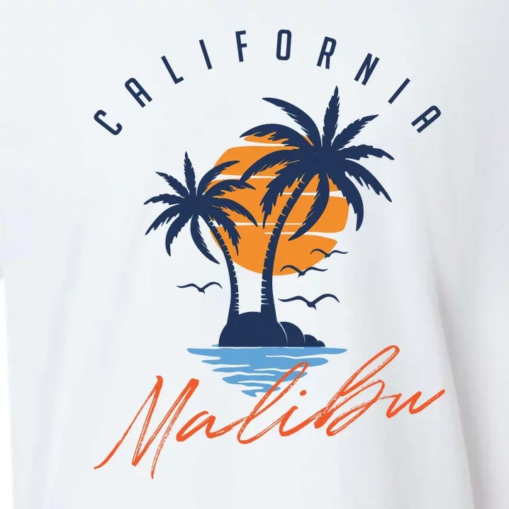 Summer In Malibu Beach Sueded Cloud Jersey T-Shirt