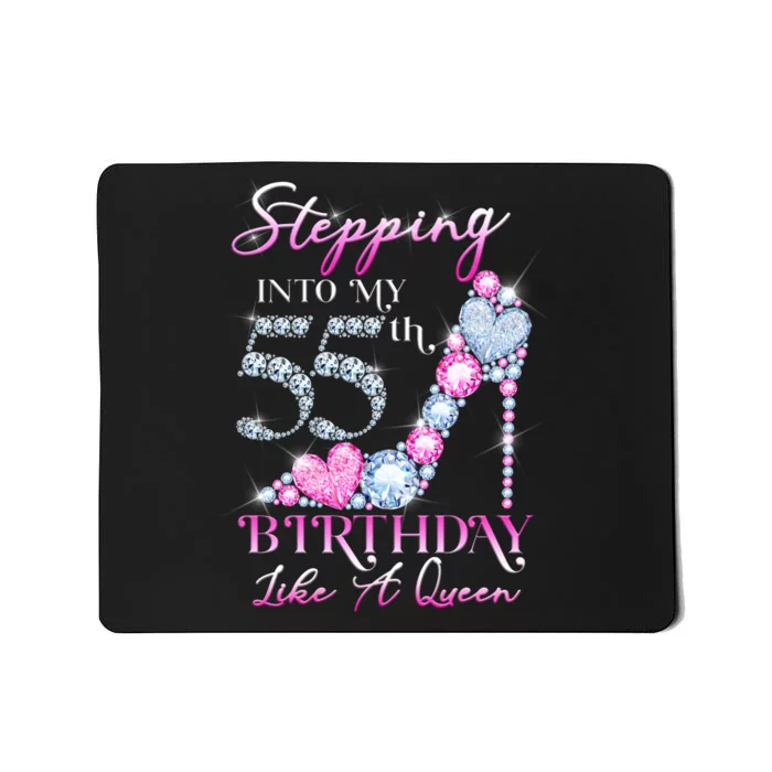 Stepping Into My 55th  Birthday Like A Queen Mousepad