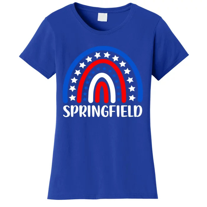 Springfield Illinois Meaningful Gift I Love Springfield Usa Great Gift Women's T-Shirt