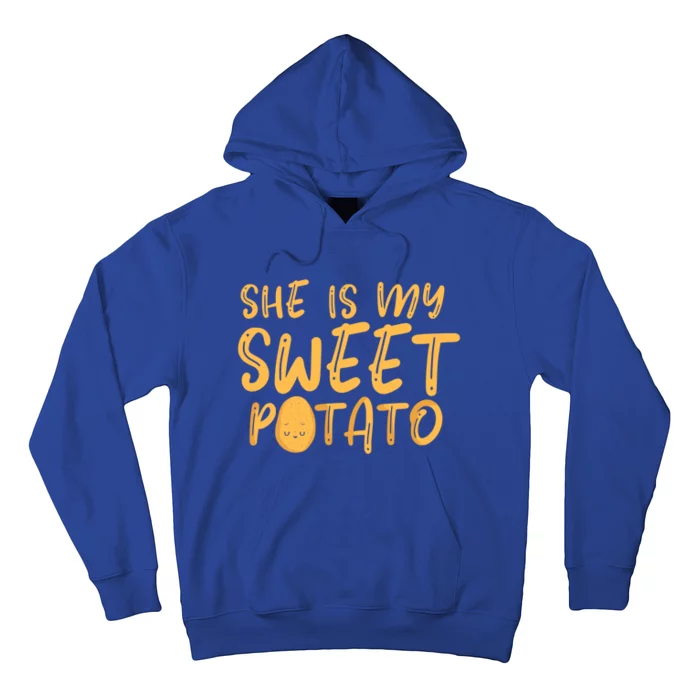 She Is My Sweet Potato Thanks Giving Vegetable Potato Gift Hoodie