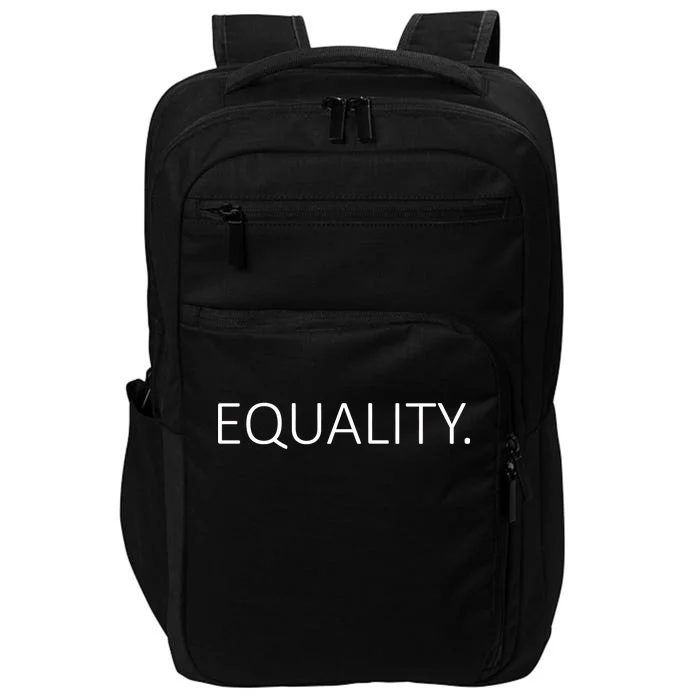 Simple Equality Logo Impact Tech Backpack