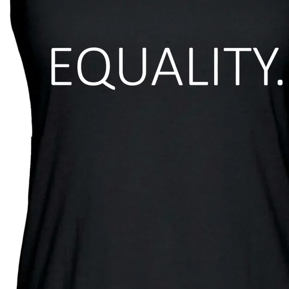 Simple Equality Logo Ladies Essential Flowy Tank