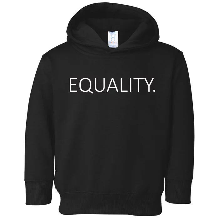 Simple Equality Logo Toddler Hoodie