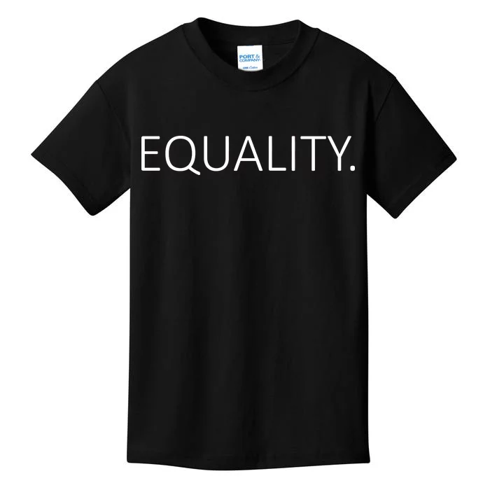 Simple Equality Logo Kids T-Shirt