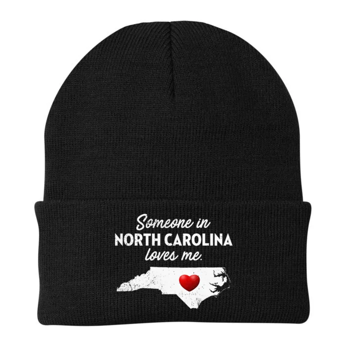 Someone In North Carolina Loves Me North Carolina Knit Cap Winter Beanie