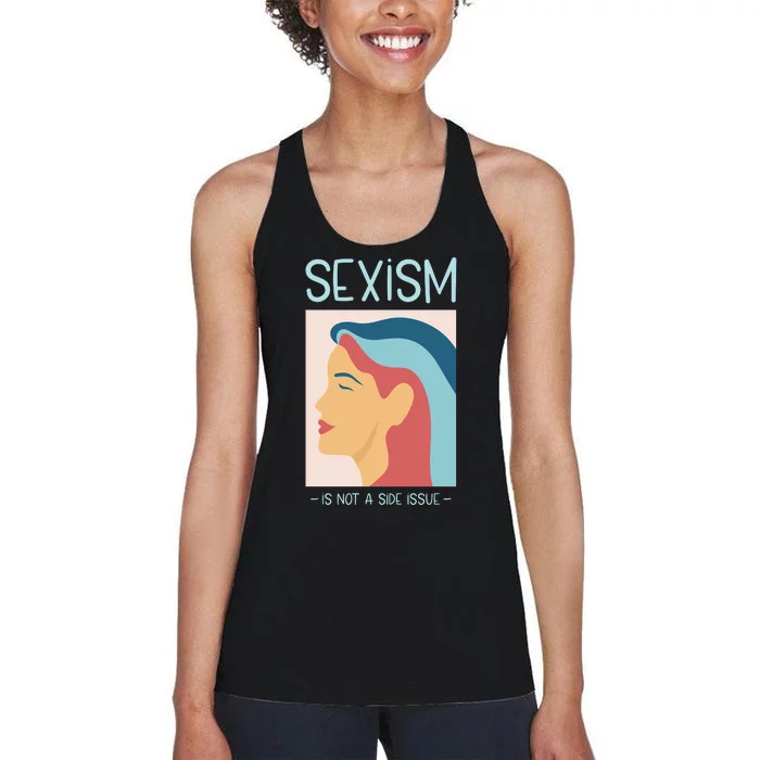 Sexism Is Not A Side Issue Women's Racerback Tank