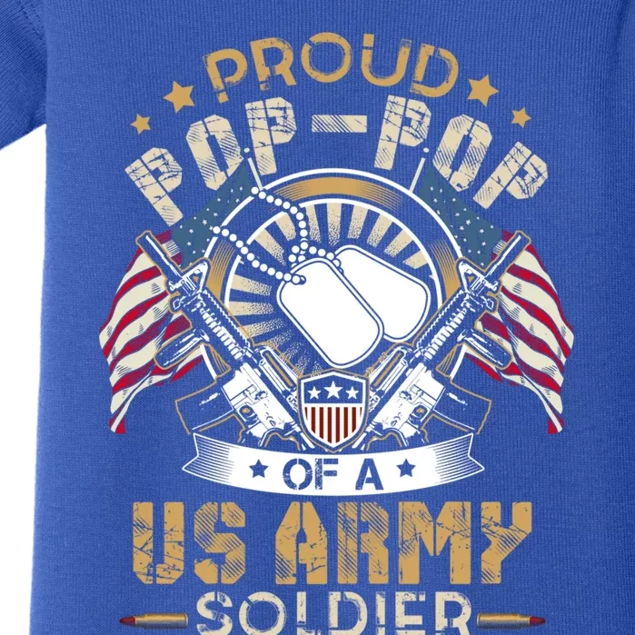 She Is Not Just A Soldier She Is My Daughter Proud Army Mom Gift Baby Bodysuit