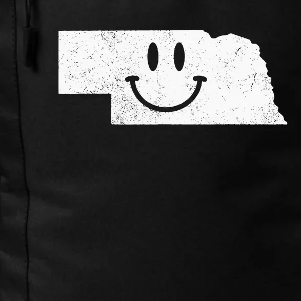 Smiling In NE – Funny Nebraska Happy Face Daily Commute Backpack