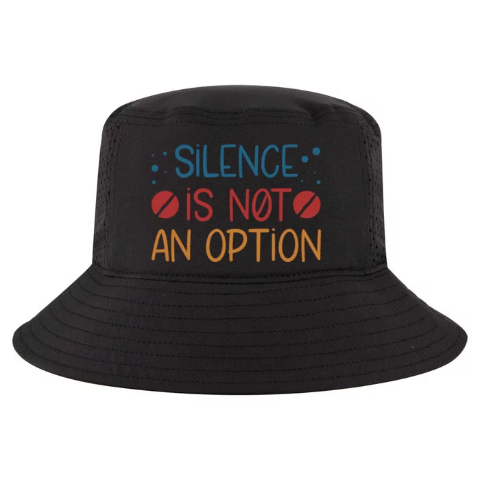 Silence Is Not An Option Cool Comfort Performance Bucket Hat