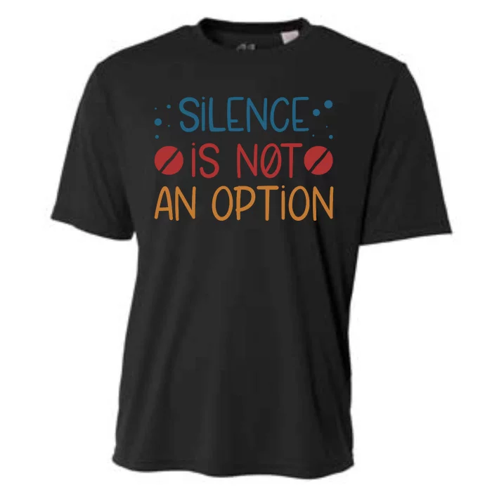 Silence Is Not An Option Cooling Performance Crew T-Shirt