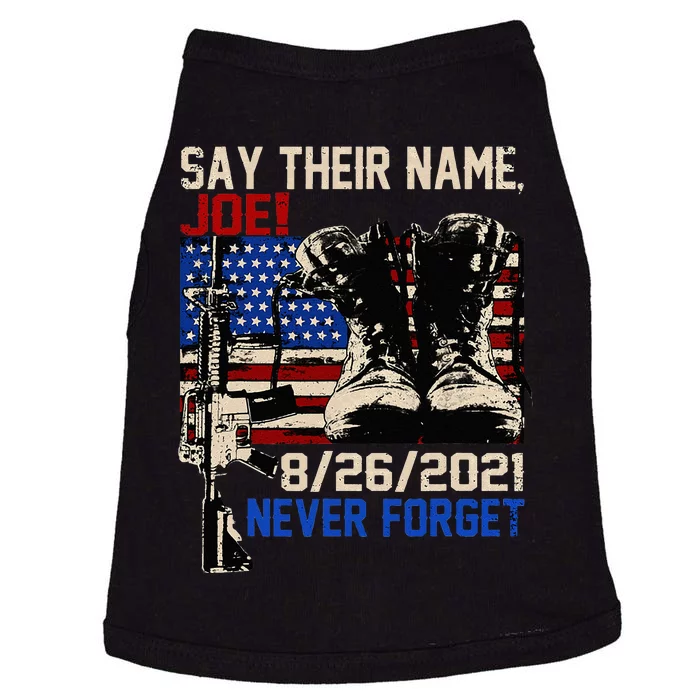 Say Ir Names Joe Names Of Fallen Soldiers 13 Heroes Doggie Tank