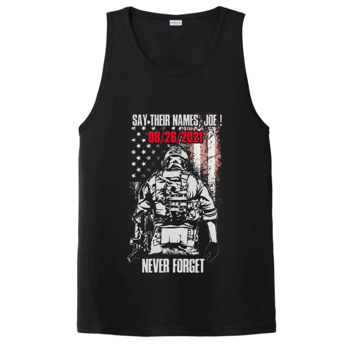 Say Ir Names Joe Names Of Fallen Soldiers 13 Heroes Performance Tank