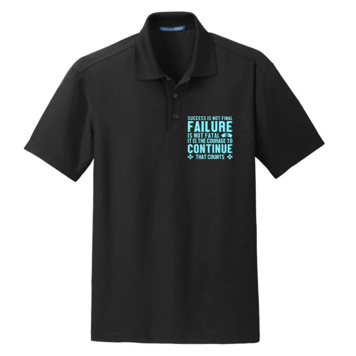 Success Is Not Final Failure Dry Zone Grid Performance Polo